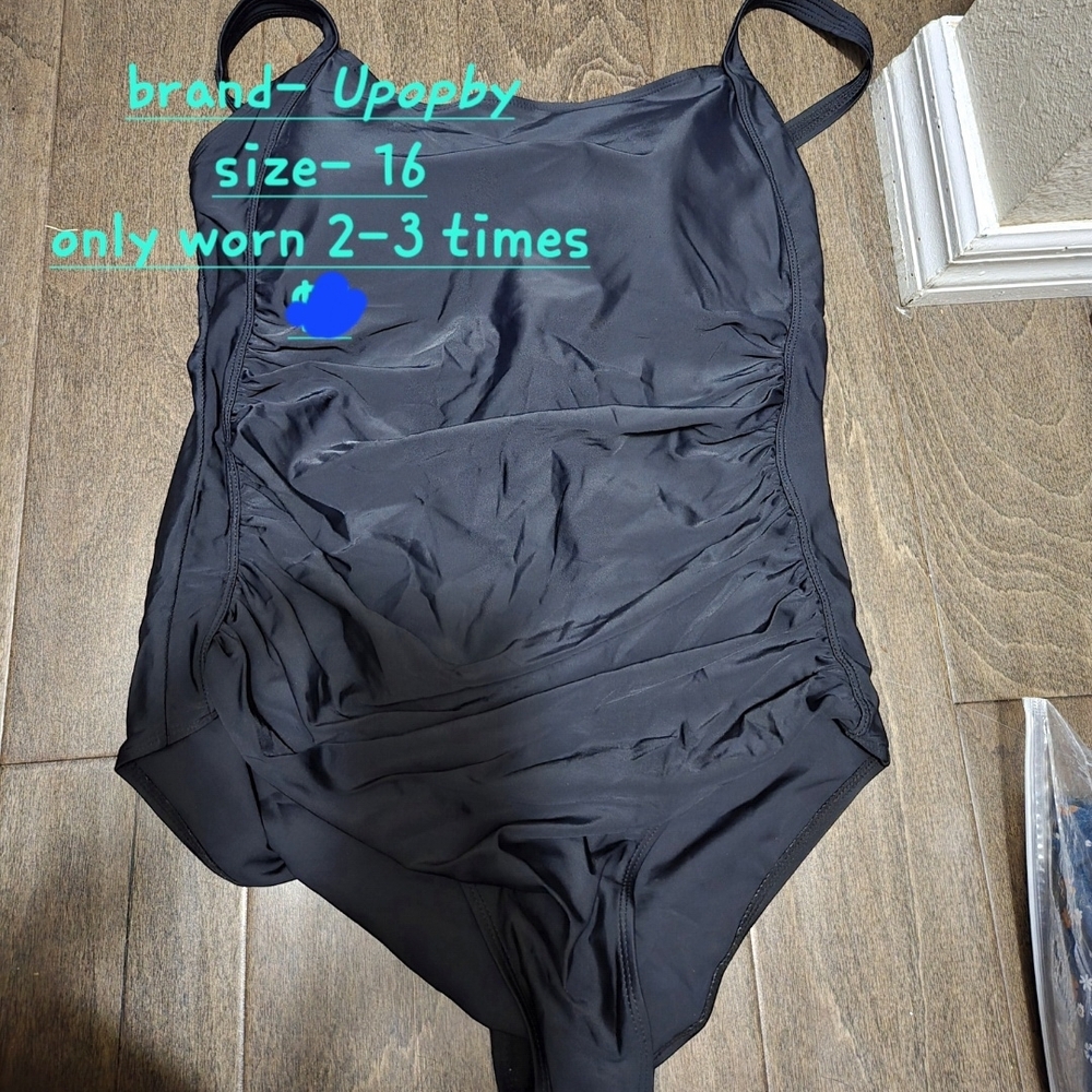 One Piece Swimsuit - Black